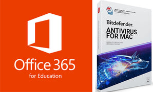 AntiVirus & 300 PowerPoint Background with FREE Microsoft Office 365 Education (MAC)