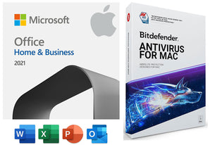 Microsoft Office 2019 For Mac (1 Time Purchase) with AntiVirus for Mac