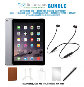 Apple iPad Air Bundle (HeadPhones, Case, Stylus) - Refurb<br>Select Color & Storage<br>FREE SHIPPING