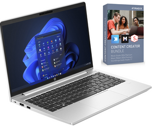 HP ProBook 445 G10 14" FHD AMD Ryzen 7 32GB RAM 1TB SSD Laptop with FREE! Content Creator Bundle