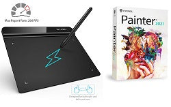 XP-Pen StarG640 6x4" OSU! Ultrathin Graphics Tablet with Corel Painter 2023