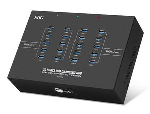 SIIG 20-Port Industrial USB 3.0 Hub With Charging