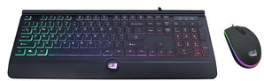 Adesso Illuminated Gaming Keyboard & Mouse Combo