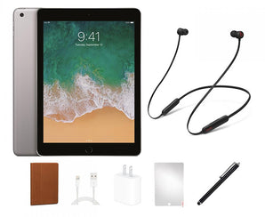 Apple iPad 6th Gen. Beats Bundle (HeadPhones, Case, Stylus) - Refurbished - FREE SHIPPING