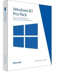 Microsoft Windows 8.1 Pro Pack Professional 32/64-Bit Upgrade