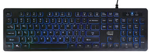 Adesso Large Print illuminated Desktop Keyboard