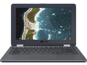 ASUS Chromebook Flip C214 11.6" Touchscreen Intel Celeron 4GB RAM 32GB eMMC with Stylus (On Sale!)