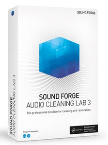 MAGIX Sound Forge Audio Cleaning Lab 3 with iZotope RX 8 Elements (Download)