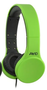 Avid AE-42 On-Ear Stereo Headset with Mic (Green)