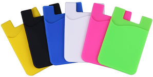 Cell Phone Card Wallet  (For Credit Cards & Id)- For iPhone & Android Smartphones (Free Shipping)