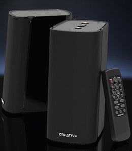 Creative T100 2.0 Compact HiFi Wireless Bluetooth Speaker System
