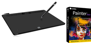 Adesso CyberTablet K8 8″ x 5″ Graphic Tablet with Corel Painter 2023 (On Sale!)