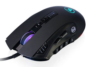 IOGEAR GME680 MMOMENTUM Pro 12-Button Programmable MMO Gaming Mouse
