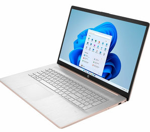 HP 17-CP 17.3" Touchscreen AMD Ryzen 3 8GB RAM 256GB SSD Laptop with Office 2024 (Refurbished)