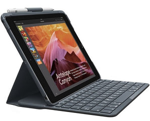 Logitech Slim Folio Keyboard/Cover Case for iPad 7th, 8th & 9th Gen Premium Edition