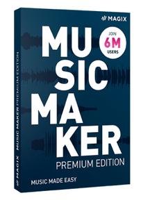 MAGIX Music Maker 2022 Premium Edition with Song Maker AI (Download)