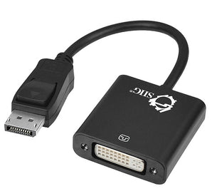 SIIG DisplayPort to DVI Adapter Converter