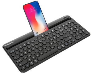 Targus Multi-Device Bluetooth Antimicrobial Keyboard with Cradle