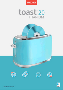 Roxio Toast 20 Titanium with Audio/Video Editing Tools for Mac (Download) (School Licenses)