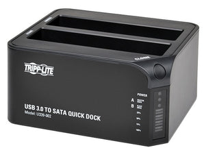 Tripp Lite USB 3.0 SuperSpeed to Dual SATA External Hard Drive Docking Station with Cloning (Sale!)