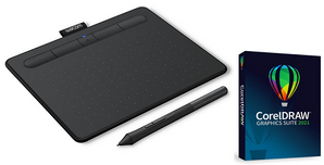 Wacom Intuos Creative Bluetooth Wireless Tablet (Small) with CorelDRAW 2023 (Download) (On Sale!)