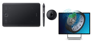 Wacom Intuos Pro Tablet with Pro Pen 2 & CorelDRAW Technical Suite 2021 1-Year Subscription (Medium)