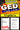 GED Test Prep Algebra Review--Exambusters Flash Cards--Workbook 6 of 13