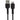 Alternate-Image1 Image for StarTech 6 inch/15cm Durable Black USB-A to Lightning Cable, Rugged Heavy Duty Charging/Sync Cable for Apple iPhone/iPad MFi Certified