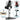 Alternate-Image5 Image for Mount-It! Secure Universal Tablet POS Kiosk Stand with Locking Clamp & Bolt-Down Base
