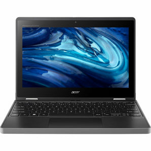 Acer TravelMate Spin B3 B311RN-33 TMB311RN-33-C62J 11.6" Touchscreen Convertible 2 in 1 Notebook - WXGA - Intel N100 - 8 GB - 128 GB Flash Memory - English Keyboard - Black