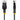 Alternate-Image1 Image for StarTech 1ft Black Ultra Slim CAT6a Ethernet Cable, Snagless, UTP, Bare Copper Wire, 34AWG Slim RJ45 Patch Cord