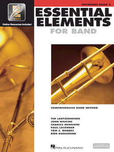 Essential Elements for Band – Trombone Book 2 with EEi