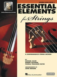 Essential Elements for Strings – Double Bass Book 1 with EEi