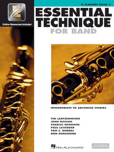 Essential Elements for Band Intermediate to Advanced Studies – Bb Clarinet Book 3 with EEi