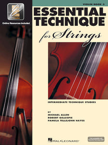 Essential Technique for Strings - Violin Book 3 with EEi