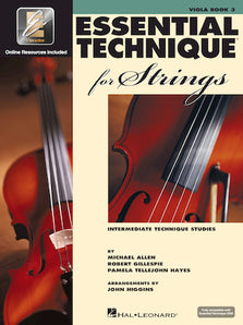 Essential Technique for Strings - Viola Book 3 with EEi
