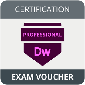 Adobe Certified Professional in Web Authoring Using Adobe Dreamweaver Exam Voucher