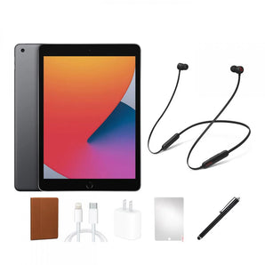 Apple iPad 8 Beats Bundle (HeadPhones, Case, Stylus) - Refurbished - FREE SHIPPING!