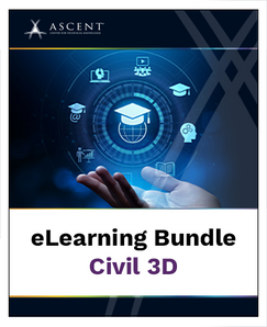 Ascent Autodesk Civil 3D eLearning Bundle 1-Year Subscription (Download)