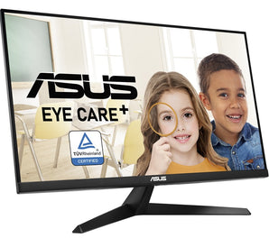 ASUS 27" FHD Eye Care & Anti-Bacteria Monitor with HDMI & VGA