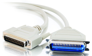 C2G 6-Foot DB25 Male to Centronics 36 Male Parallel Printer Cable