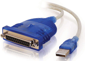 C2G 6-Foot USB to DB25 Parallel Printer Adapter Cable