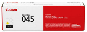 Canon 045 Yellow Standard Yield Laser Toner Cartridge