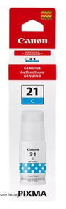Canon GI-21C Cyan Ink Bottle