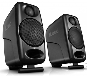 IK Multimedia iLoud Micro Monitor Ultra-Compact Studio Monitors with FREE Metering Suite Software (2 Colors)