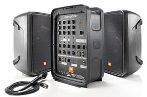 JBL 8" Packaged PA System With 8-Channel Integrated Mixer (On Sale!)