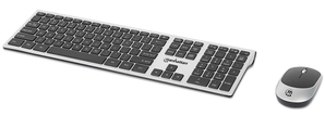 Manhattan Super Slim Wireless USB Keyboard and Mouse Combo Set with Nano Receiver (On Sale!)