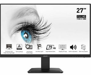 MSI PRO 27" FHD Multimedia Monitor with DP & HDMI (While They Last!)