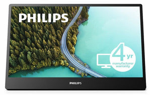 Philips 15.6" FHD Portable Monitor with Micro-HDMI & USB-C & 4-Year Advanced Replacement Warranty