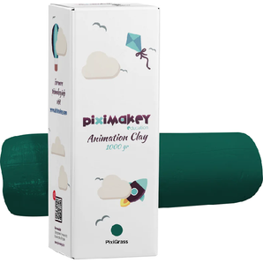 Piximakey Stop Motion Modeling Clay 1000mg (8 Colors)